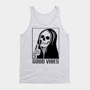 Good Vibes Skeleton Tank Top
